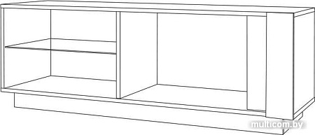 Тумба Mobi Арчи 10.85 (дуб золотой craft/камень темный u3705)