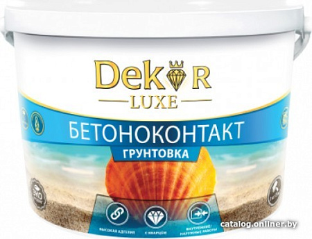 Грунтовка Dekor Бетонконтакт ВД-АК-0158 (6 кг)
