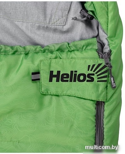 Спальный мешок Helios Toro 300L (левая молния, салатовый)