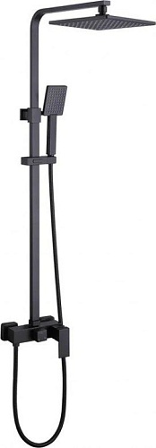 Душевая система Abber Daheim AF8220BL (черный матовый)