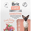 Сухой корм для кошек Brit care Superpremium Sensitive с индейкой и ягненком (чувствительное пищеварение) 7 кг