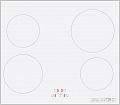 Варочная панель Korting HI 6402 BW
