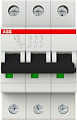 Выключатель автоматический ABB S203-B40 3P B 40A 6kA 3M 2CDS253001R0405