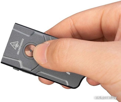 Фонарь Fenix E03R EDC V2.0 (серый)