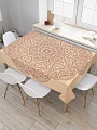 Скатерть JoyArty Цветочный узор с сердцами tcox_13529_180x145