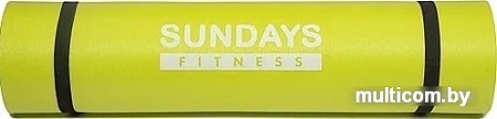 Коврик Sundays Fitness IR97504 (зеленый)