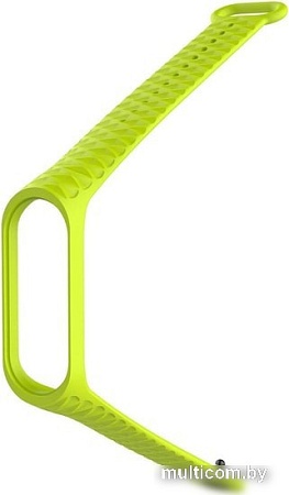 Ремешок Xiaomi ребристый для Mi Band 3 (салатовый)