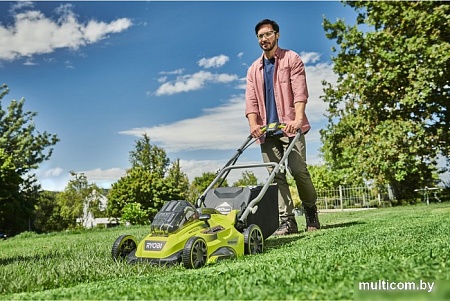 Газонокосилка Ryobi Power-Assist RLM36X41H50PG (с 1-им АКБ 5 Ач)