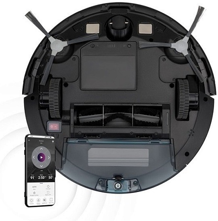 Робот-пылесос Polaris PVCR 3200 IQ Home Aqua (черный)