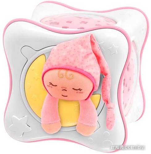 Ночник Chicco Куб Радуга (розовый)