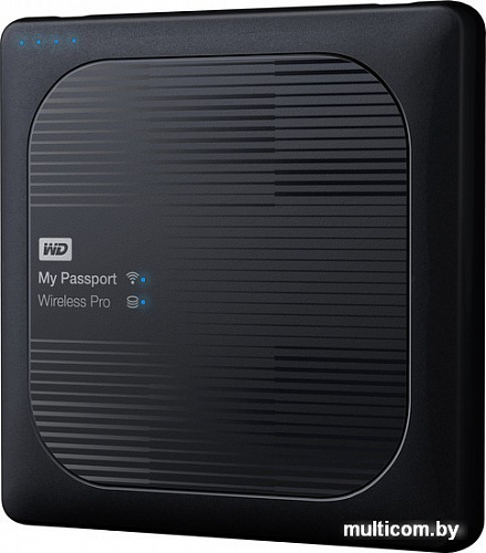 Внешний жесткий диск WD My Passport Wireless Pro 3TB [WDBSMT0030BBK]