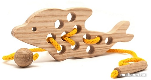 Шнуровка Polle Toys Дельфин TO0311AS00 (ясень)