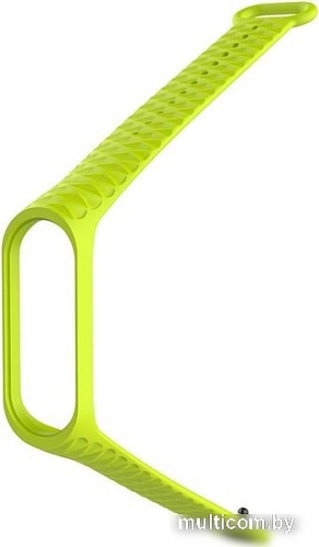 Ремешок Xiaomi ребристый для Mi Band 3 (салатовый)