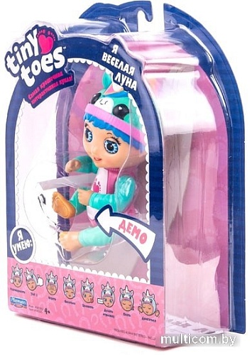 Интерактивная игрушка Tiny Toes Единорожек Луна 56083