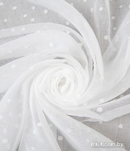 Тюль Legrand Спот 3x2.8 м 58128756 с утяжелителем (белый)