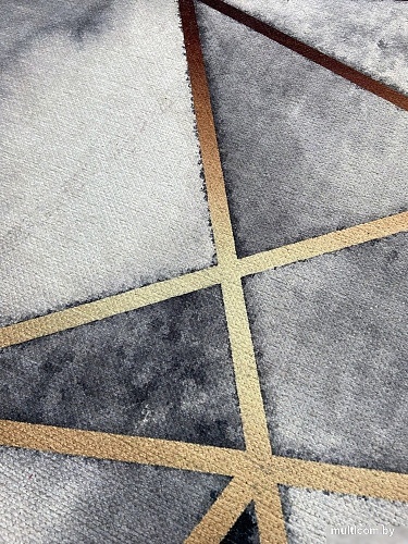 Ковер для жилой комнаты Linea Hali Elegant P1459-GREY (1.4x2)