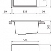 Кухонная мойка Granicom G019 (грей)