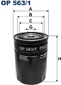 Масляный фильтр Filtron OP 563/1