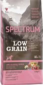 Сухой корм для собак Spectrum Low Grain для щенков средних и круп. с ягненком и черникой 12 кг