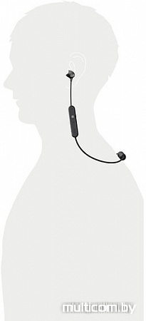 Наушники с микрофоном Sony WI-C300 (черный)