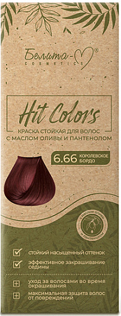 Гель-краска Белита-М Hit Colors 6.66 Королевское бордо
