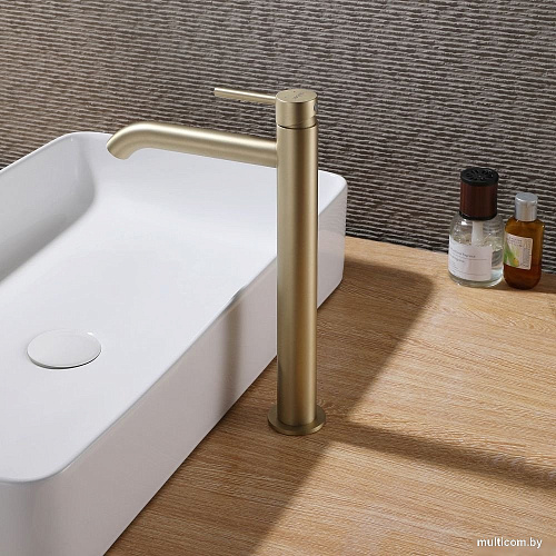 Смеситель Abber Wasser Kreis AF8111G (золото матовое)
