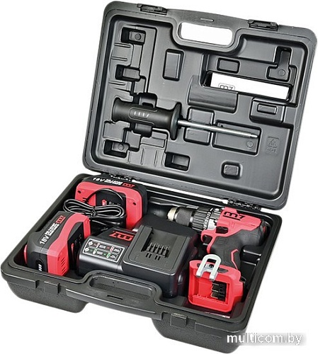 Дрель-шуруповерт M7 DD101A (с 2-мя АКБ, кейс)