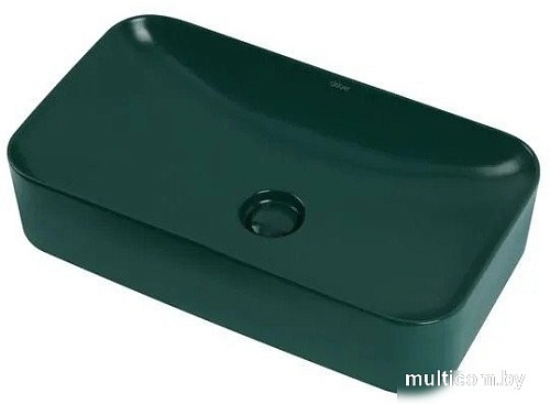 Умывальник Abber Rechteck AC2204MBG (зеленый матовый)