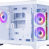 Корпус 1stPlayer Megaview MV6-TP ARGB (белый)