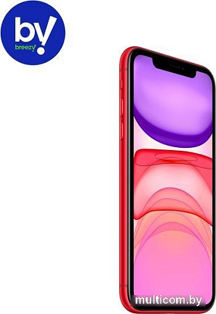 Смартфон Apple iPhone 11 64GB Воcстановленный by Breezy, грейд A (PRODUCT)RED
