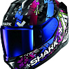Shark Skwal i3 Hellcat (р. XL, черный/фиолетовый/белый)