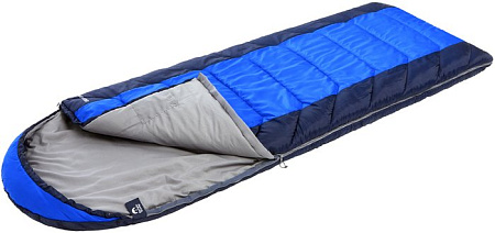 Спальный мешок Jungle Camp Lugano Comfort (левая молния, синий)