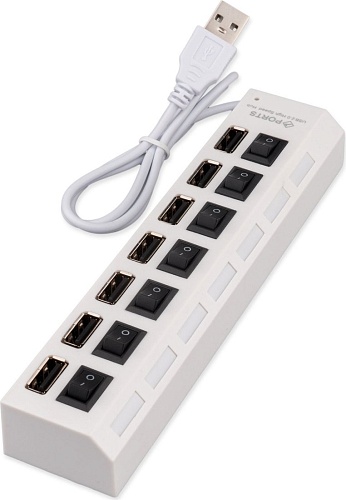 USB-хаб Gembird UHB-U2P7-01W