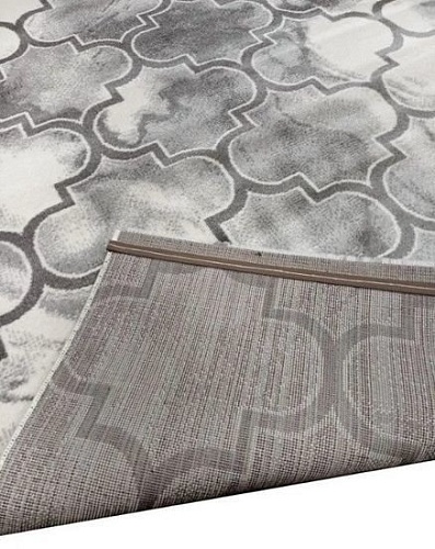 Прикроватный коврик Bossan Nizza 1850B-KGRI-AGRI 0.6x1.1 м