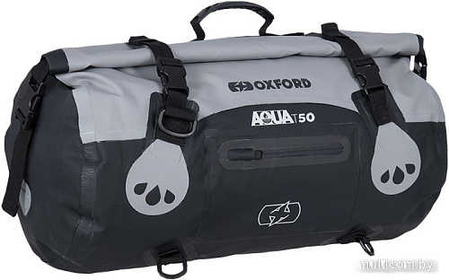 Спортивная сумка Oxford Aqua T-50 Roll Bag OL482 (серый/черный)