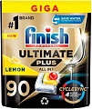 Капсулы для посудомоечной машины Finish Powerball Ultimate Plus All in 1 Лимон (90 шт)
