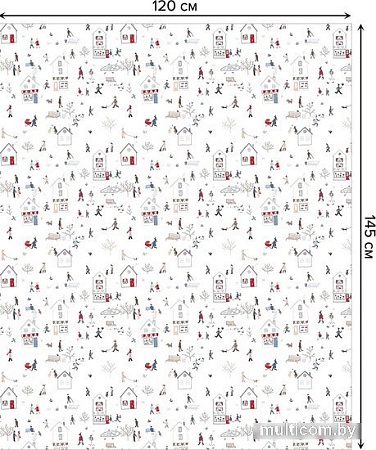 Скатерть JoyArty Зимняя прогулка tcox_201512_120x145