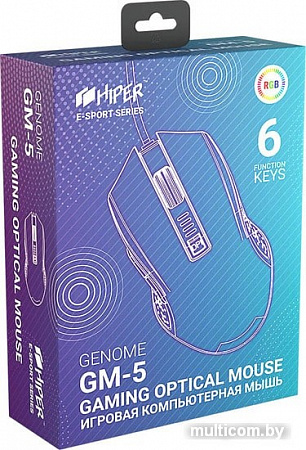 Игровая мышь Hiper Genome GM-5