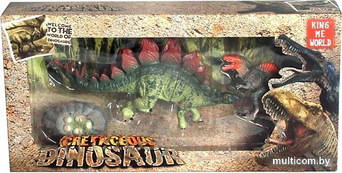 Набор фигурок King Me World Динозавры 4401-82