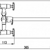 Смеситель Kaiser Crystal 28155