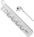 Сетевой фильтр Defender DFS 141 (1.5 м)