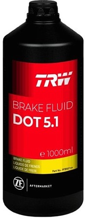 Тормозная жидкость TRW Brake Fluid DOT5.1 1л PFB501SE