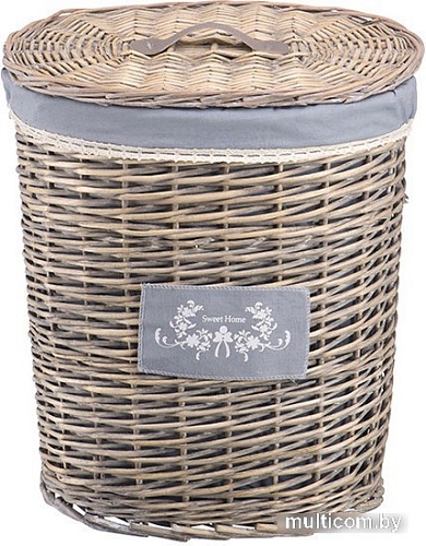 Корзина Natural House Лен EW-18M (серый)