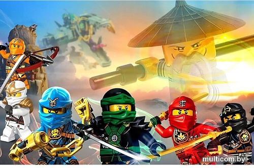 Фотообои Citydecor Ниндзяго: Навстречу приключениям 10 400x260