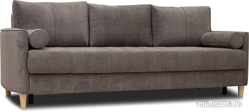 Диван Нижегородмебель Лора ТД 331 (ультра стоун серо-коричневый)