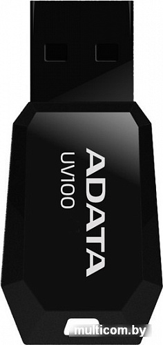 USB Flash A-Data DashDrive UV100 Black 32GB (UV100-32G-RBK)