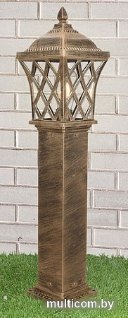 Уличный фонарь Elektrostandard Cassiopeya F GL 1018F (черное золото)