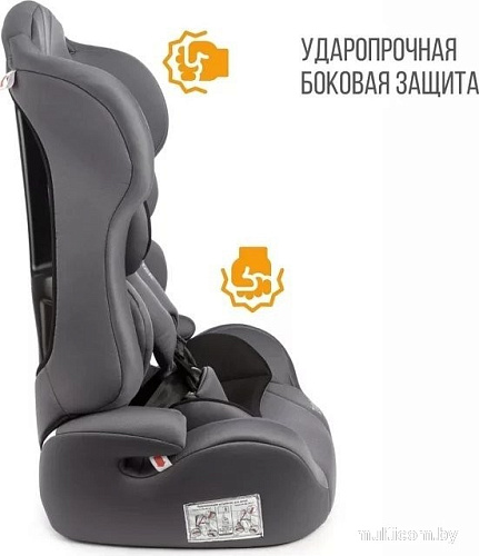 Детское автокресло Zlatek ZL513 Lux (серый)
