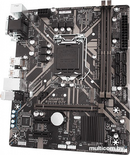 Материнская плата Gigabyte B365M D2V (rev. 1.0)