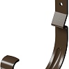 Кровля Docke Stal Premium Карнизный крюк короткий D125 (каштан 8017)